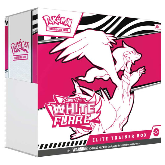 Pokémon TCG: Scarlet & Violet— White Flare Elite Trainer Box *Pre Order* (Limit 1 Per Customer)