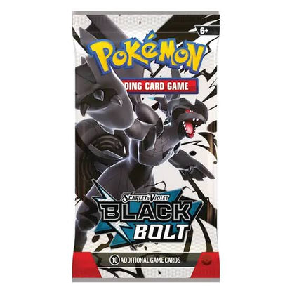 Pokemon Scarlet & Violet: Black Bolt Booster Pack * PRE ORDER* (5 Pack Limit)