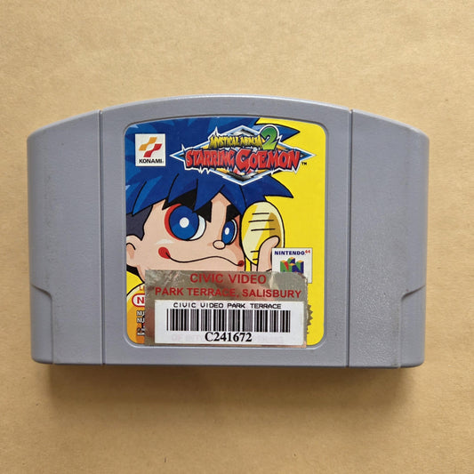 Mystical Ninja 2 Starring Goemon Nintendo 64 N64,   PAL