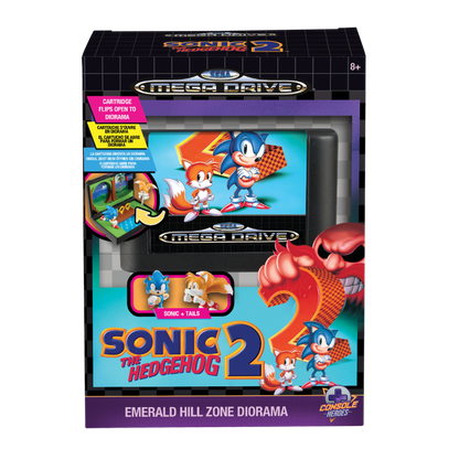 Console Heroes Sonic the Hedgehog 2 Emerald Hill Zone Diorama