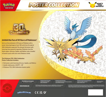 Pokemon TCG 30th Celebration Poster Box (PRE ORDER)