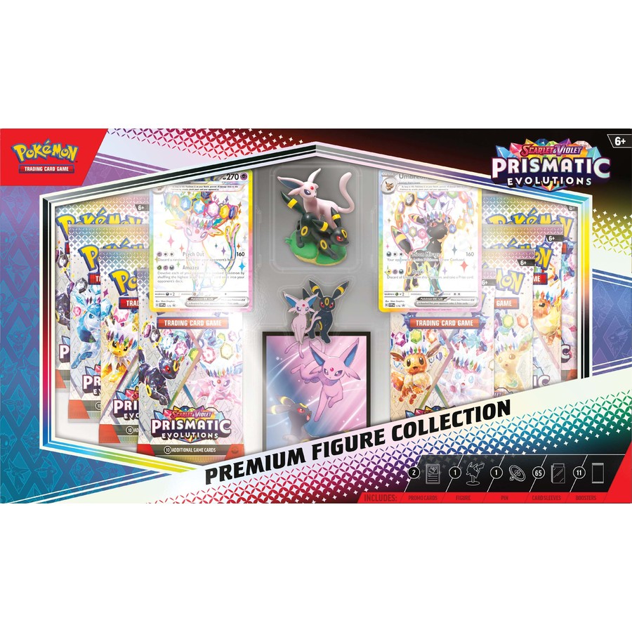 Pokémon TCG: Scarlet & Violet Prismatic Evolutions Premium Figure Collection (PRE ORDER)