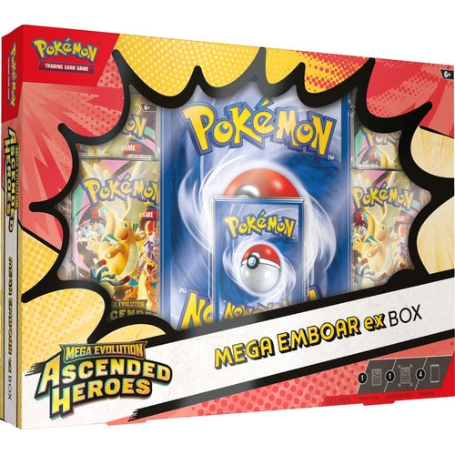 Pokémon TCG - Mega Evolution - Ascended Heroes Mega ex Box (Assorted) (Pre Order)