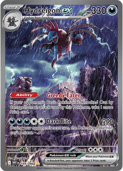 Hydreigon Ex - 169/086 White Flare