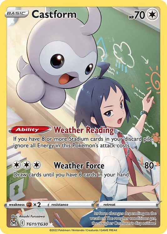 Castform TG11/TG30 Sword & Shield Lost Origin