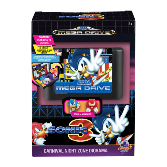 Console Heroes Sonic the Hedgehog 3 Carnival Night Zone Diorama