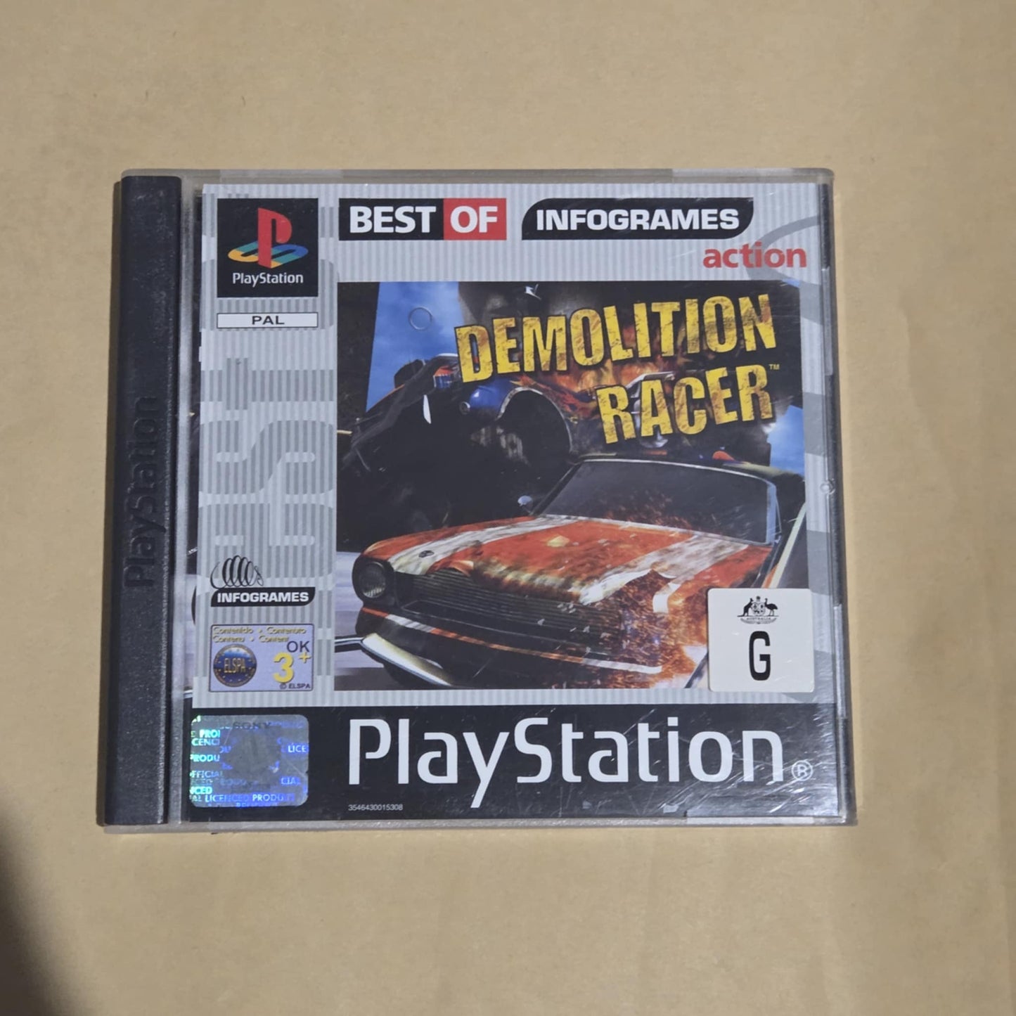 Demolition Racer - Sony Playstation 1 / PS1 Game Complete