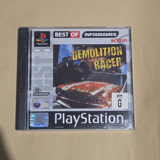 Demolition Racer - Sony Playstation 1 / PS1 Game Complete