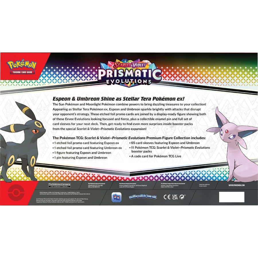 Pokémon TCG: Scarlet & Violet Prismatic Evolutions Premium Figure Collection (PRE ORDER)