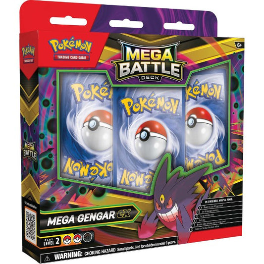 Pokémon - TCG - Mega Battle Deck - Mega Gengar ex / Mega Diancie ex Pre Order (Assorted)