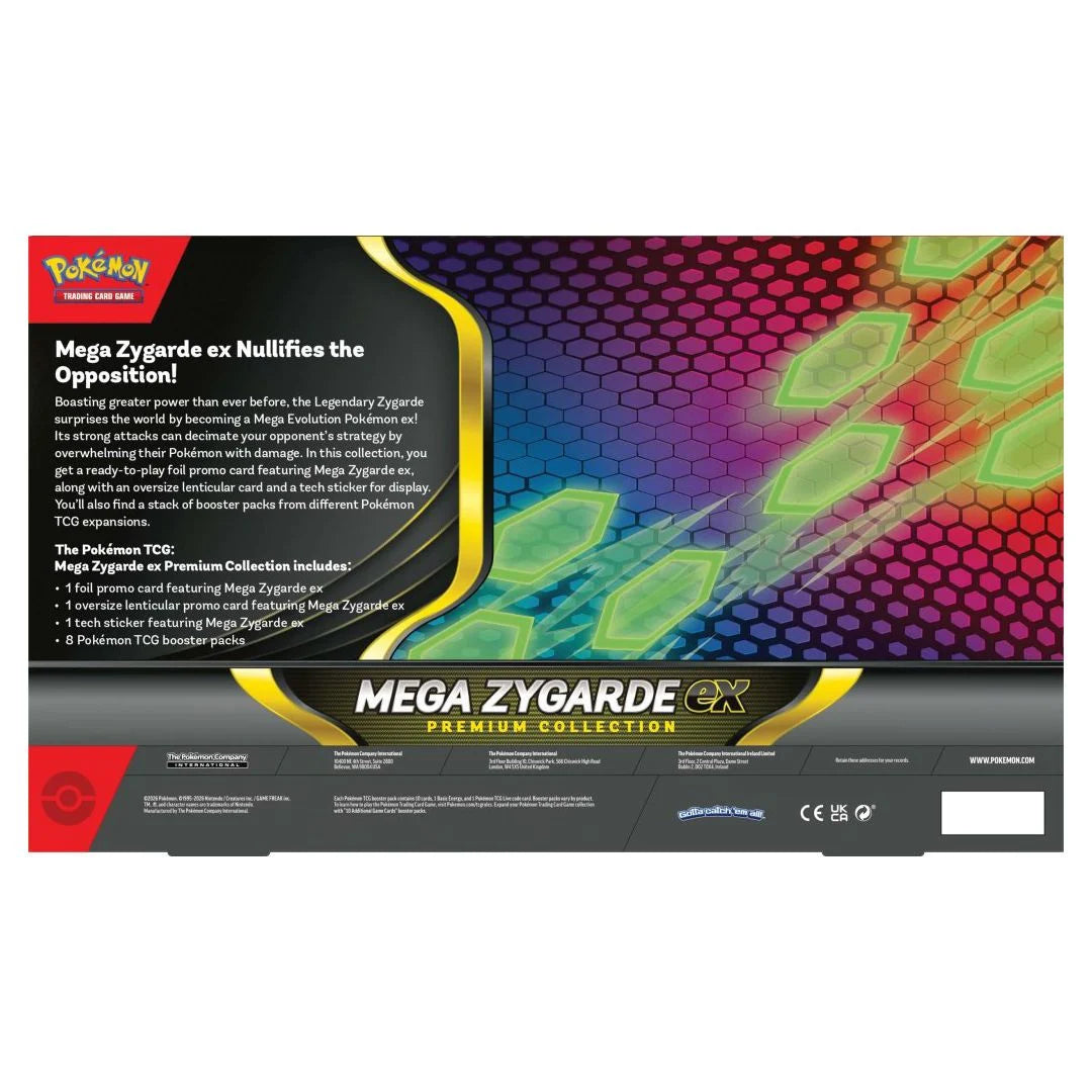 Pokemon TCG: Mega Zygarde ex Premium Collection Box