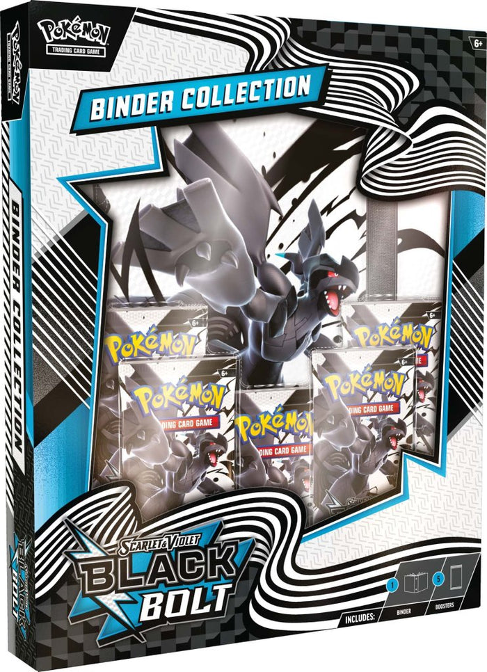 Pokemon TCG Scarlet & Violet 10.5 Black Bolt Binder Box *PRE ORDER*