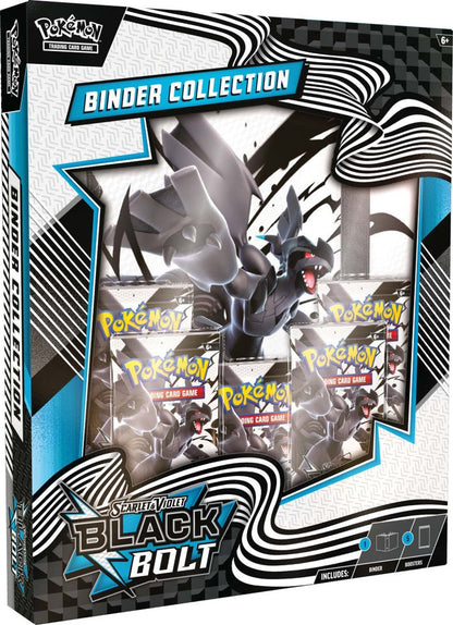 Pokemon TCG Scarlet & Violet 10.5 Black Bolt Binder Box *PRE ORDER*