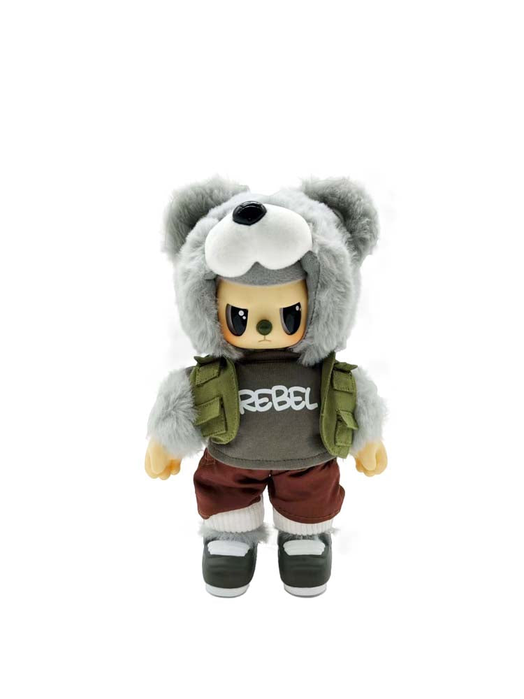 Rebel Bear Mystery Plush Collectible - Moveable Street Series (Pre Order December)