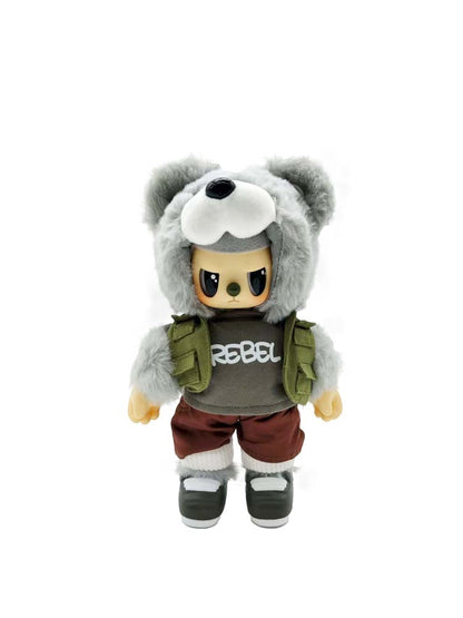 Rebel Bear Mystery Plush Collectible - Moveable Street Series (Pre Order December)