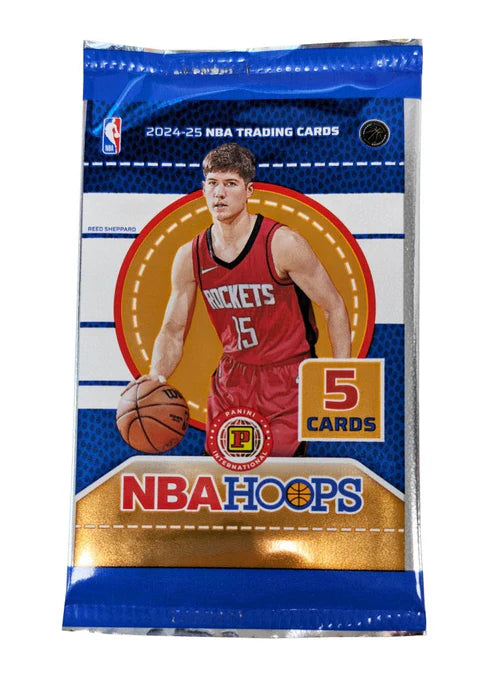 Panini 2024- 2025 Hoops Basketball GRAVITY FEED. 5 x card per pack