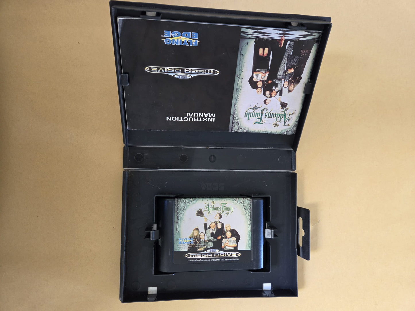 The Addams Family Sega Megadrive Complete