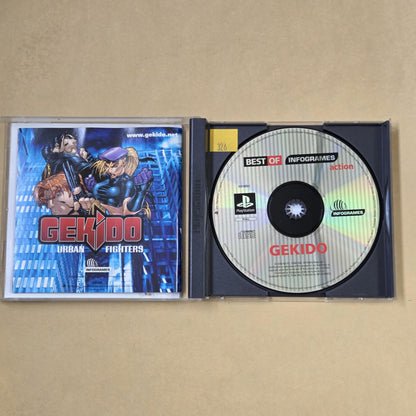 Gekido Urban Fighters - Sony Playstation 1 / PS1 Game PAL
