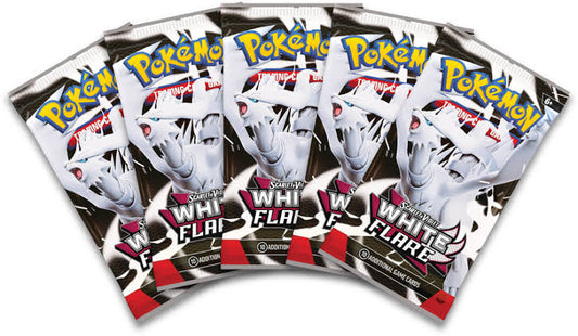Pokemon Scarlet & Violet: White Flare Booster Pack * PRE ORDER* (5 Pack Limit)