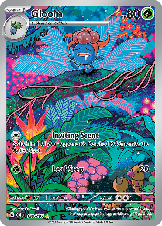 Gloom 198/197 Scarlet & Violet Obsidian Flames