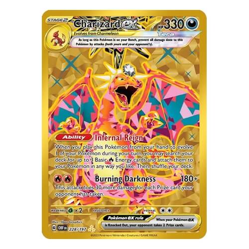 Charizard ex 228/197 Obsidian Flames